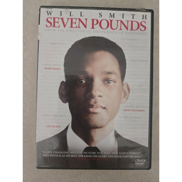 Will Smith "Seven Pounds" DVD - Picture 1 of 2